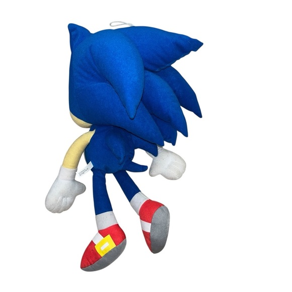 2018 Toy Factory Sega Sonic the Hedgehog 12" Plush Stuffed Toy Hanging Loop - Picture 4 of 4